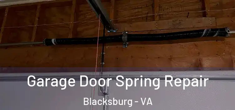  Garage Door Spring Repair Blacksburg - VA